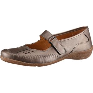 Dames ballerina in bronskleurig