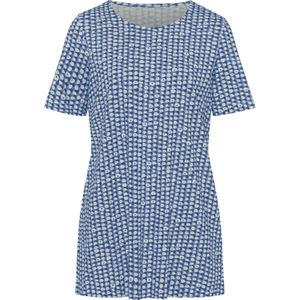 Classic Basics - Lang Shirt - Royalblauw/Hemelsblauw - 100% Katoen