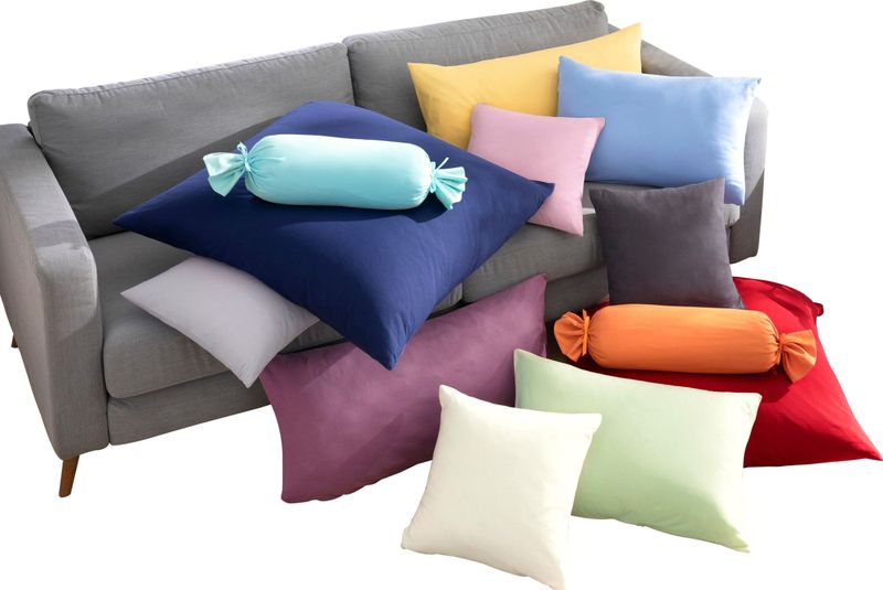 Estella - Masakatyna - Kussensloop - Blauw - 40x40cm