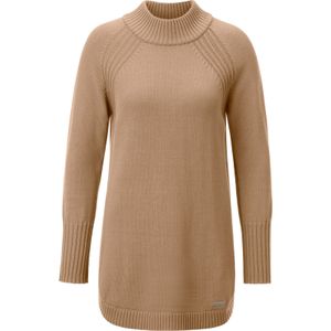 Gebreide Trui - Camel - 50% Katoen 50% Polyacryl