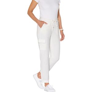 Dames Sweatbroek in ecru