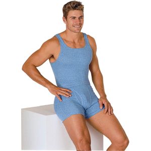 Strings - Lichtblauw Mêlee - 100% Katoen