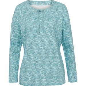Classic Basics - Shirt - Ocean/Ecru Gedessineerd - Lange Mouwen - 100% Katoen