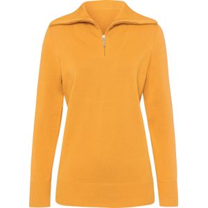 Classic Basics - SchippersTrui - Oker - Lange Mouwen - Ritssluiting - 100% Katoen