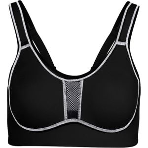 Viania - Sportbeha - Zwart - Cool Quik - Voorgevormde Cups