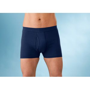 Boxershorts - Marine - 100% Katoen - Doorgestikte Rand