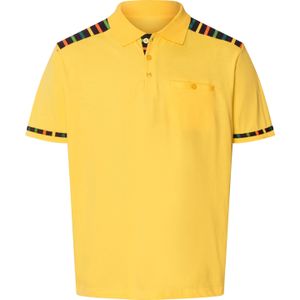 Poloshirt in geel