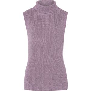Dames Slip-over in violet gemêleerd