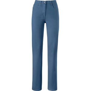 Dames 5-pocketjeans in blue-bleached