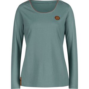 Dames Shirt met lange mouwen in jade