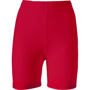 Sportbroek - Rood - 95% Katoen, 5% Elastaan - Zonder Zakken, Zonder Sluiting