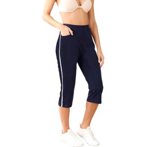 Capri - Marine - Katoen - Elastische Band