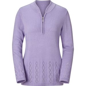 Unikleur Pullovers - Lila - 100% Polyacryl - Ritssluiting - Lange Mouwen