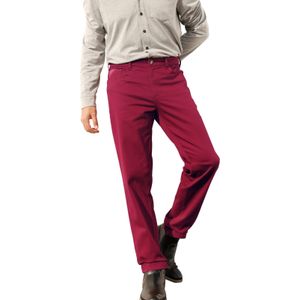 Heren broek in donkerrood