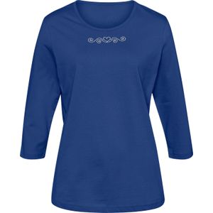 Unikleur - Longsleeve - Royalblauw - 100% Katoen