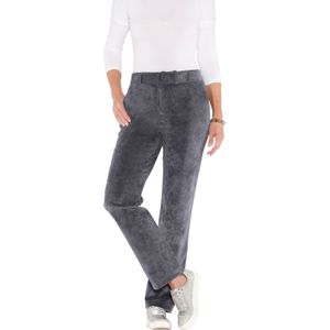 Dames Ribcordbroek in antraciet