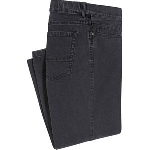 Heren chauffeursbroek in black denim
