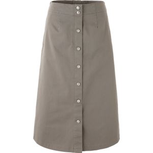 Dames Jeansrok in taupe