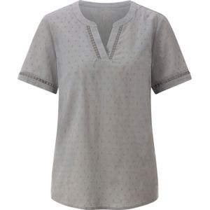 Dames Comfortabele blouse in grijs