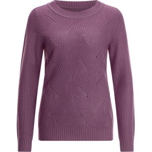 Dames Pullover met lange mouwen in violet