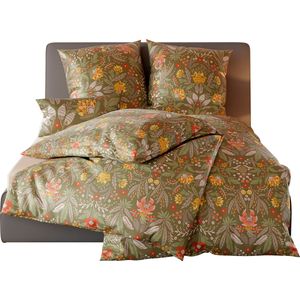 Bedtextiel in olijf