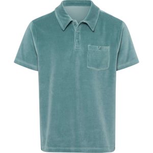 Heren Poloshirt in jade