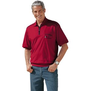 Poloshirt - Rood - 100% Katoen - Korte Mouwen