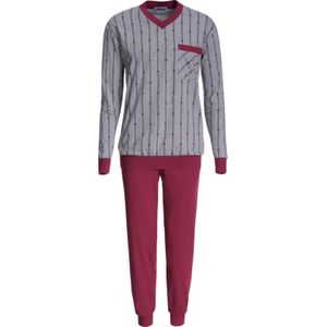 Pyjama - Stijlvolle Print - Effen - Single-Jersey