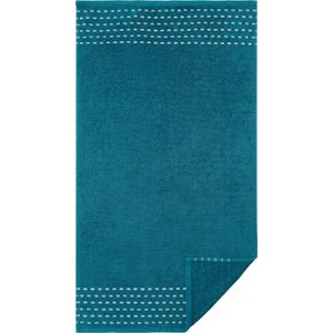 4-delige voordeelset handdoeken in aquapetrol