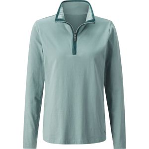 Jade - Sweater - Katoen - Lange Mouwen - Ritssluiting - Schipperskraag