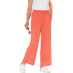 Dames comfortbroek in koraal