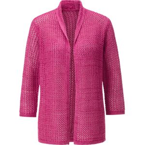 Dames Cardigan in fuchsia