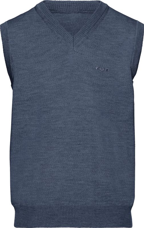 Spencer - Jeansblauw - 100% Scheerwol