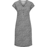 Dames Zomerjurk in zwart/wit