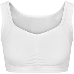 Dames Bustier in 2x wit