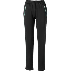 Dames Vrijetijdsbroek in zwart/mint