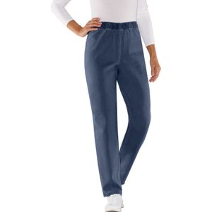 Jeans - Dark Blue - Katoen - Lange Pasvorm