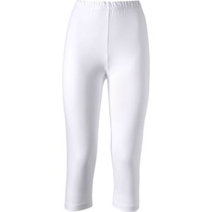 Leggings - Wit - 95% Katoen, 5% Elastaan - Elastische Band