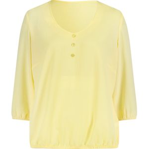 Dames Comfortabele blouse in citroen