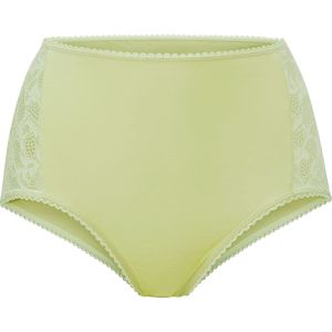 Wäschepur - Tailleslip - Zwart - Katoen - Brede Kantinzet