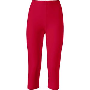 Capri-legging in rood