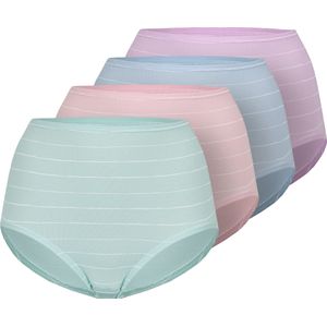 Dames Tailleslip in roze + mint + ijsblauw + lila
