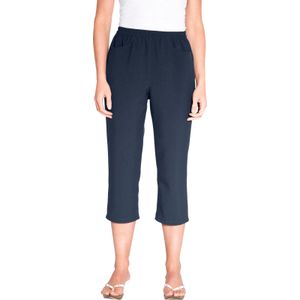 Capri - Broek - Comfortabel - 3/4-lengte - Recht - Elastische Band