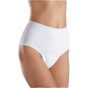 Mediset - Culottes - Incontinentie - Wit - 93% Katoen, 7% Elastaan