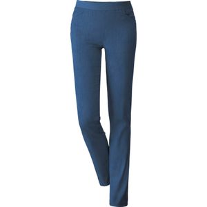 Dames Stretch jeans in blue-bleached