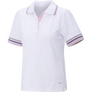 Dames Poloshirt in ecru