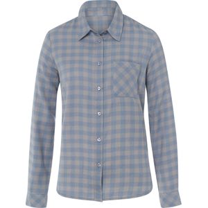 Flanel - Ruitdessin - Blouse - Zacht - Met Opgestikte Borstzak