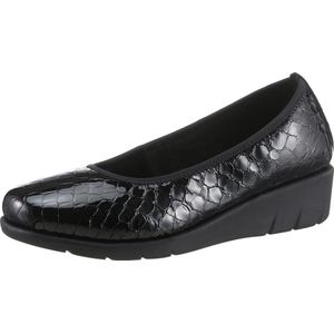 Airsoft Comfort+ - Ballerina - Lakleer - Krokoreliëf - Antislip Zool