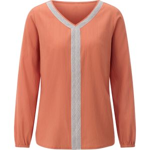 Dames Tuniek in papaja/ecru