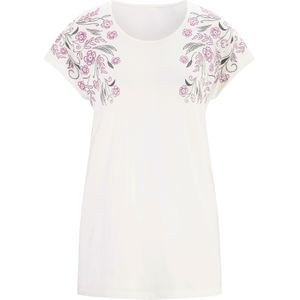 Dames Lang shirt in ecru